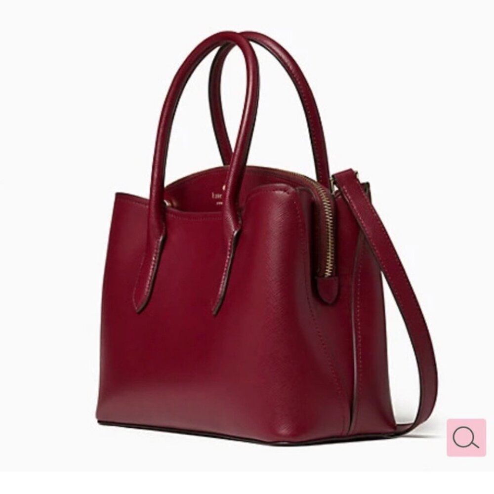 New Kate Spade Rory Medium Satchel - Color: Berry Cobbler